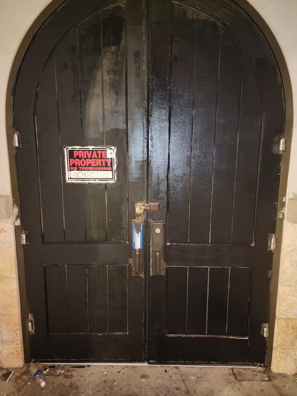 Wood doors, after